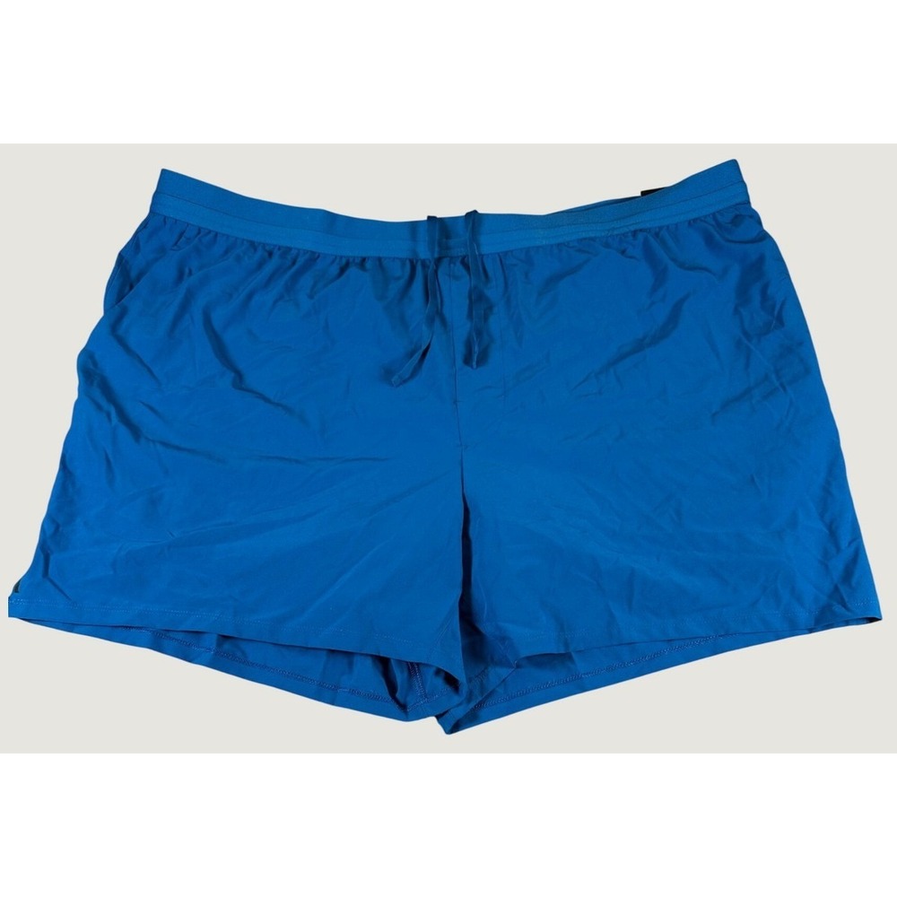 VRST Accelerate Running Shorts Mens XXL Blue Tide 5 Inch Lined NWT